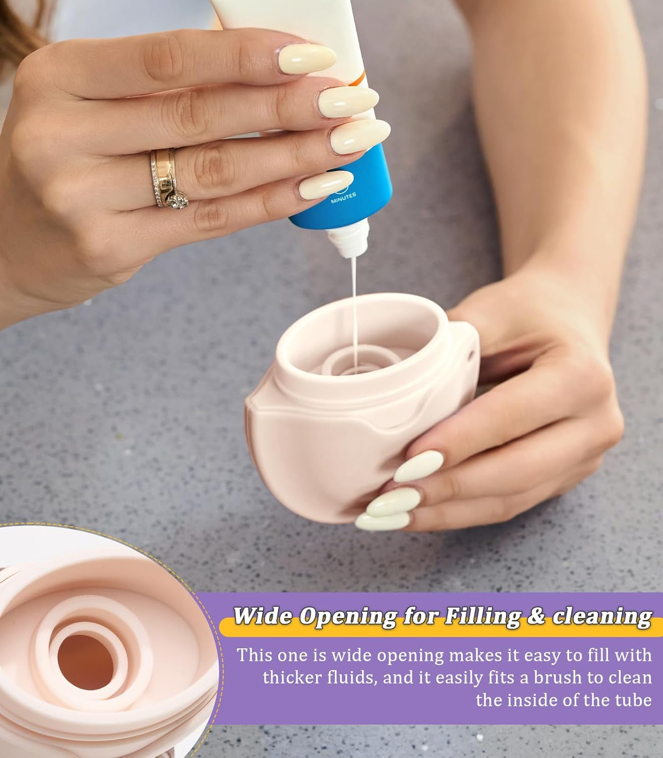 Portable Sunscreen Applicator – Refillable Roll-On Sponge for Sunscreen, Lotion & Moisturizer, BPA-Free Silicone Design